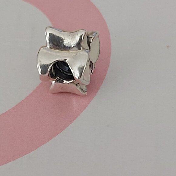 Authentic PANDORA *RETIRED* Sterling Silver White Radiant Orchid  CZ 792074EN12 - Picture 6 of 10